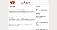 Desktop Screenshot of cprtrainingsb.enrollware.com