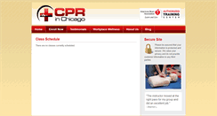 Desktop Screenshot of cprinchicago.enrollware.com