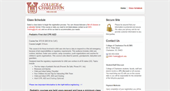 Desktop Screenshot of cofc.enrollware.com