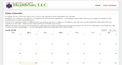 Desktop Screenshot of healthsav.enrollware.com
